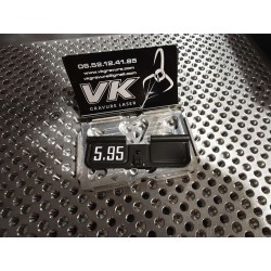 Dust Cover AEG métal - Personnalisé - Gravure laser