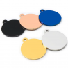 Médaillons rond Acier Inoxydable Gravé, personnalisé