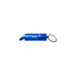 Porte-clés lampe de poche et décapsuleur en aluminium - Gravure laser