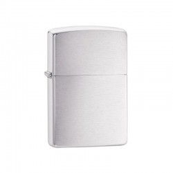 Briquet Zippo Chrome Brushed Personnalisé - Gravure laser