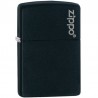 Zippo Noir Mat Personnalisé
