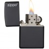 Zippo Noir Mat Personnalisé