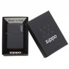 Briquet Zippo Noir Mat Personnalisé - Gravure laser