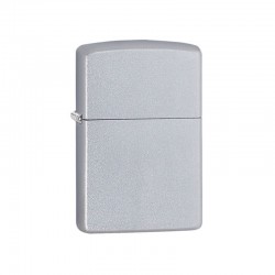 Briquet Zippo Satin Chrome Personnalisé - Gravure laser