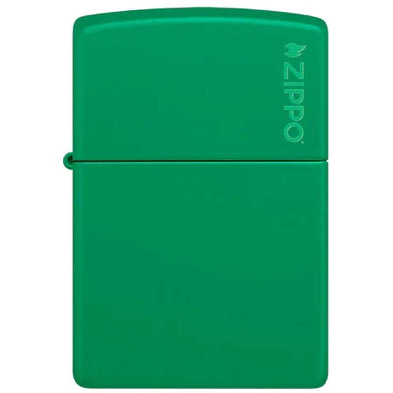 Briquet Zippo Vert Mat Personnalisé- Gravure laser