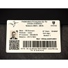 Carte Licence de Tir Aluminium