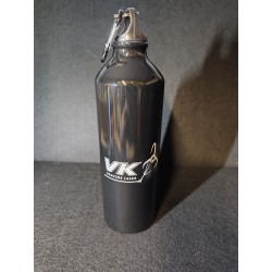 Gourde Noir Alu 800 ml - Personnalisé - Gravure laser