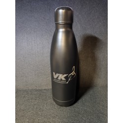 Gourde Noir 790ml Acier Inoxydable - Personnalisé - Gravure laser