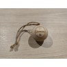 Boule de Noël Ronde en Bois - Personnalisé - Gravure laser