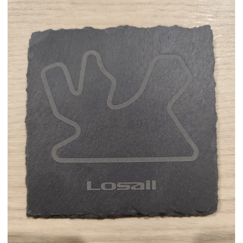 Sous de verre en ardoise Personnalisé Formule 1