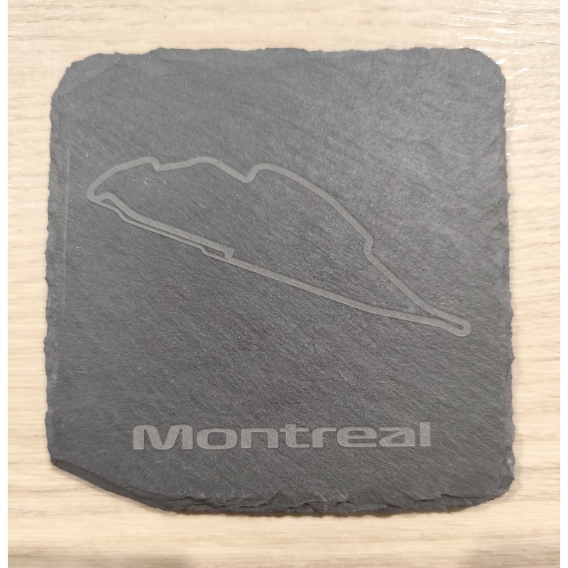 Sous de verre en ardoise Personnalisé Formule 1