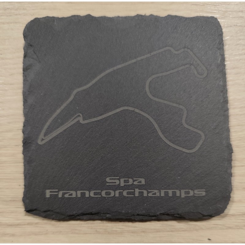 Sous de verre en ardoise Personnalisé Formule 1