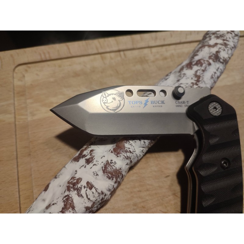 Gravure sur couteau personnalisée | Texte, prénom, logo