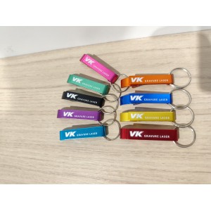 Porte-clés Décapsuleur Aluminium Gravé | VK Gravure Laser