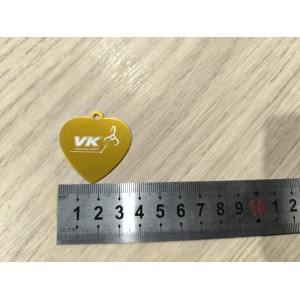 Médaille Identification Chien Chat Gravée Laser | VK Gravure Laser